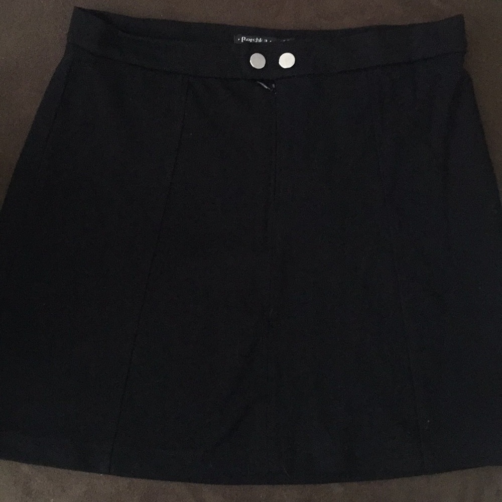 Bershka black skirt